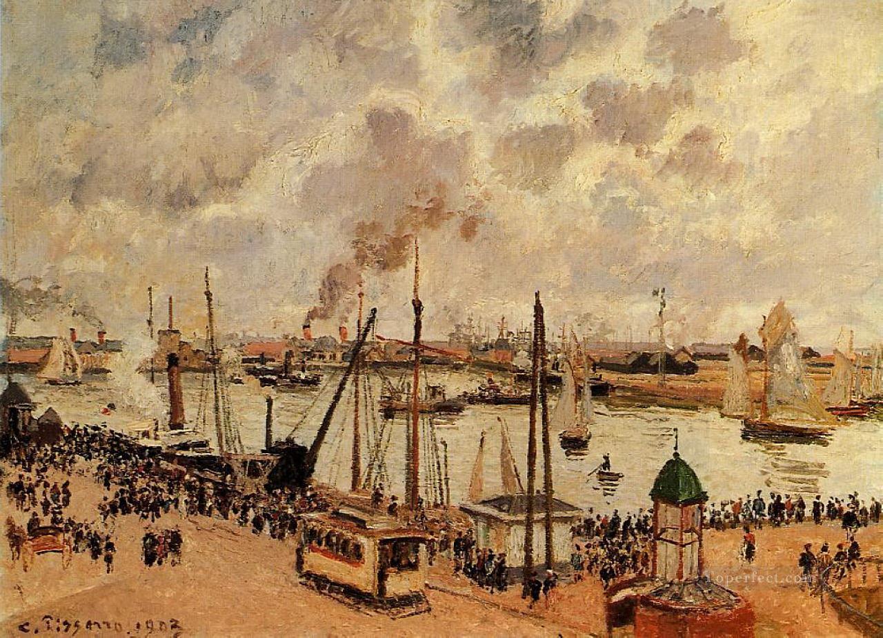 el puerto de le havre 1903 Camille Pissarro Pintura al óleo